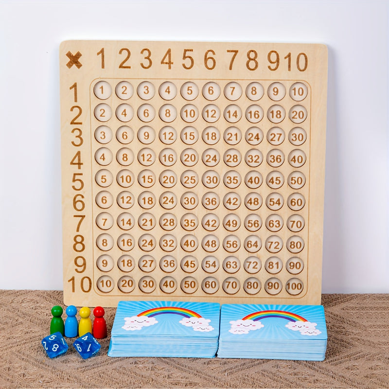 Jogo de tabuleiro de multiplicação